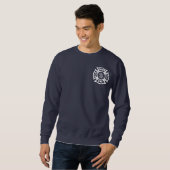 Ein Feuerwehrmann EMT Sweatshirt (Vorne ganz)