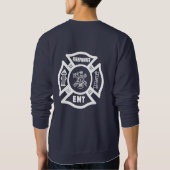 Ein Feuerwehrmann EMT Sweatshirt (Rückseite)
