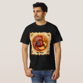 Ein Feuerwehrmann Yin Yang T-Shirt (Vorne ganz)