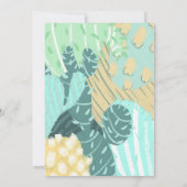 Ein Fiesta zum Erinnern! 1. Geburtstag Einladung (Rückseite)