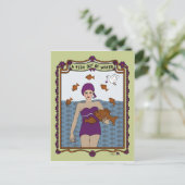 Ein Fisch außerhalb des Wassers_A_Postkarte Postkarte (Stehend Vorderseite)