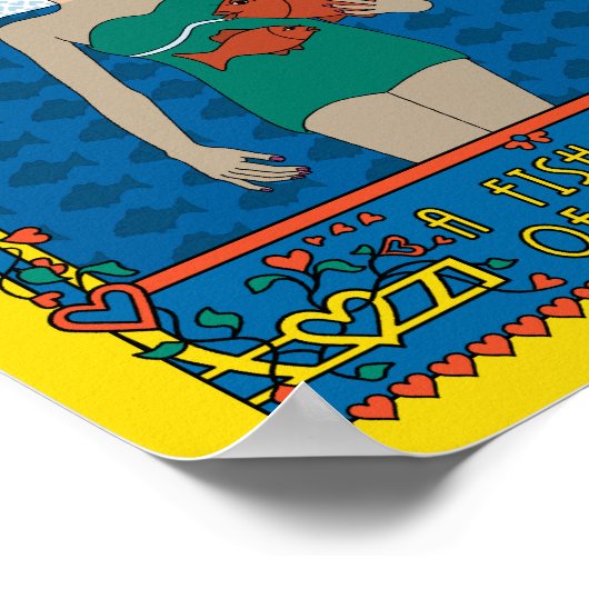 Ein Fisch außerhalb des Wassers_B_8x10 Poster (Ecke)