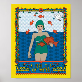 Ein Fisch außerhalb des Wassers_B_8x10 Poster