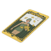 Ein Fisch außerhalb des Wassers_C_4x6 Kühlschrank Magnet (Linke Seite)