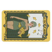 Ein Fisch außerhalb des Wassers_C_4x6 Kühlschrank Magnet (Horizontal)