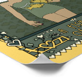 Ein Fisch außerhalb des Wassers_C_8x10-Poster Poster (Ecke)