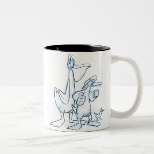"Ein Fisch-fangen" verwandelnde Tasse (Rechts)