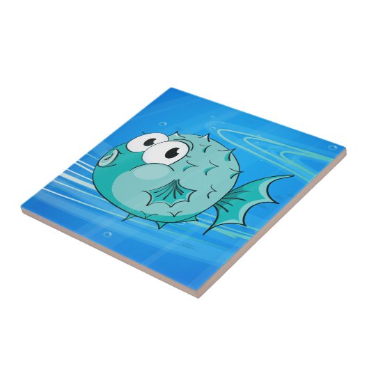 ein Fisch Fliese (Seite)