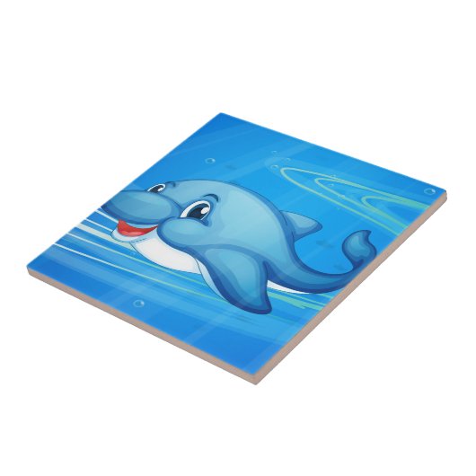 ein Fisch Fliese (Seite)