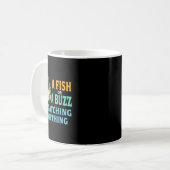 Ein Fisch oder ein Buzz, den ich fische Kaffeetasse (Vorderseite Links)