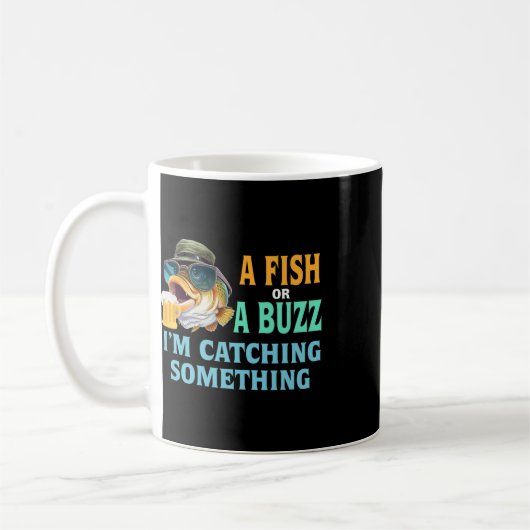 Ein Fisch oder ein Buzz, den ich fische Kaffeetasse (Links)