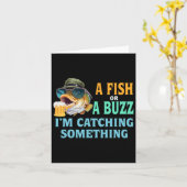 Ein Fisch oder ein Buzz, den ich fische Karte (Gelbe Blume)