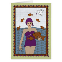 Ein Fisch ohne Wasser_A_Greeting-Karte