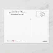 Ein Fisch ohne Wasser_B_ Postkarte (Rückseite)