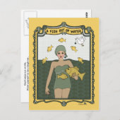 Ein Fisch ohne Wasser_C_ Postkarte (Vorne/Hinten)