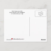 Ein Fisch ohne Wasser_C_ Postkarte (Rückseite)