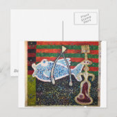 Ein Fisch und ein Geist Postkarte (Vorne/Hinten)