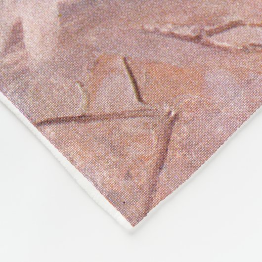 Ein Fisch von R.J. Cavaliere Fleecedecke (Ecke)