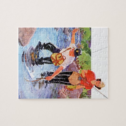 Ein Fisch von R.J. Cavaliere Puzzle (Horizontal)