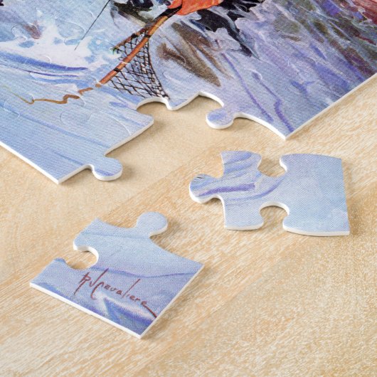 Ein Fisch von R.J. Cavaliere Puzzle (Seite)