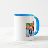 Ein Fisch von R.J. Cavaliere Tasse (VorderseiteRechts)