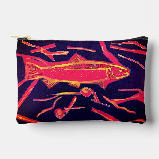 Ein Fisch Zubehörtasche (Vorderseite)