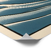 Ein Fischer, der angeln geht - Art Print Poster (Ecke)