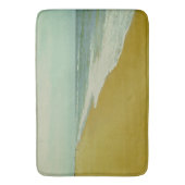 Ein Fischer und das Meer Badematte (Vorderseite Vertikal)