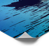 Ein Fischerboot auf Puget Sound Poster (Ecke)