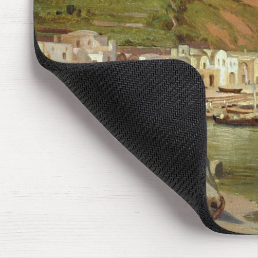 Ein Fischerdorf bei Capri Mousepad (Ecke)