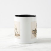 Ein Fischhändler, überziehen 39 'von den Kostümen Tasse (Zentrum)