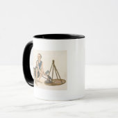 Ein Fischhändler, überziehen 39 'von den Kostümen Tasse (Vorderseite Links)