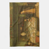 Ein Fischhändlergeschäft von Frederick Walker Geschirrtuch (Vertikal)