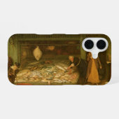 Ein Fischhändlergeschäft von Frederick Walker iPhone 16 Hülle (Rückseite (Horizontal))