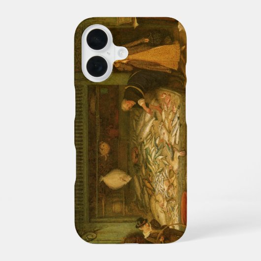 Ein Fischhändlergeschäft von Frederick Walker iPhone 16 Hülle (Rückseite)