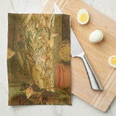 Ein Fishmonger's Shop von Frederick Walker Geschirrtuch (Viertel Falte)