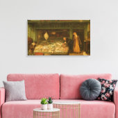 Ein Fishmonger's Shop von Frederick Walker Leinwanddruck (Insitu (Wohnzimmer))