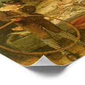 Ein Fishmonger's Shop von Frederick Walker Poster (Ecke)