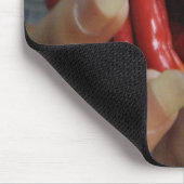 Ein Fistful des Chilis ... Thai Street Food Mousepad (Ecke)