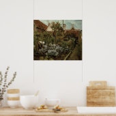 Ein flämischer Garten Poster (Küche)
