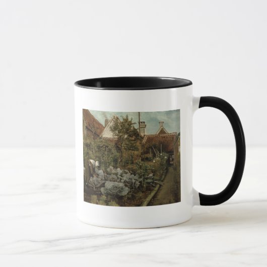 Ein flämischer Garten Tasse (Rechts)