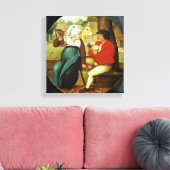 Ein flämisches Sprichwort Leinwanddruck (Insitu (Wohnzimmer))