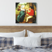Ein flämisches Sprichwort Leinwanddruck (Insitu (Schlafzimmer))