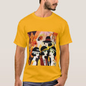 Ein Flappers-Erntedank T-Shirt (Vorderseite)