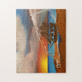 Ein Flaschenschiff Puzzle (Vertikal)