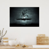 Ein flatternder Baum Poster (Küche)