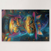 Ein flauschiger Katzenassistent Puzzle (Horizontal)