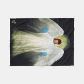 Ein Fleece Throw, Engelsdruck (Vorderseite (Horizontal))