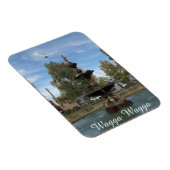 Ein flexibler Magnet mit einem Foto Wagga Wagga (Rechte Seite)