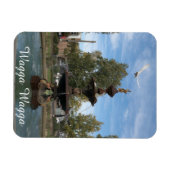 Ein flexibler Magnet mit einem Foto Wagga Wagga (Horizontal)